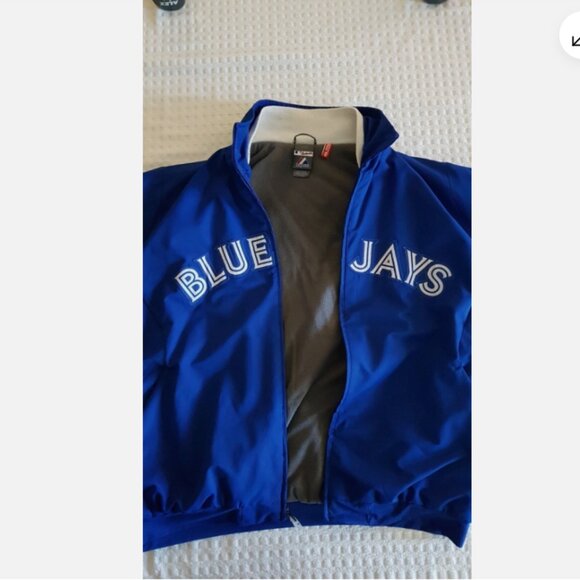 Blue Jays Insulated Bomber Jacket Men's X-Large Majestic - Picture 10 of 10
